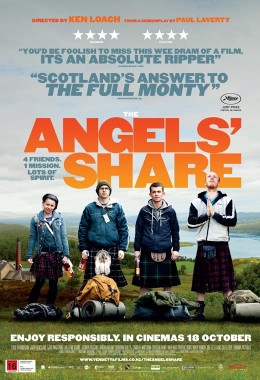 Movie poster for The Angels Share